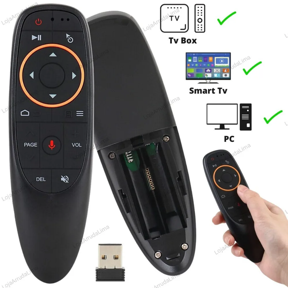 Air Mouse com Voz USB — Nacional