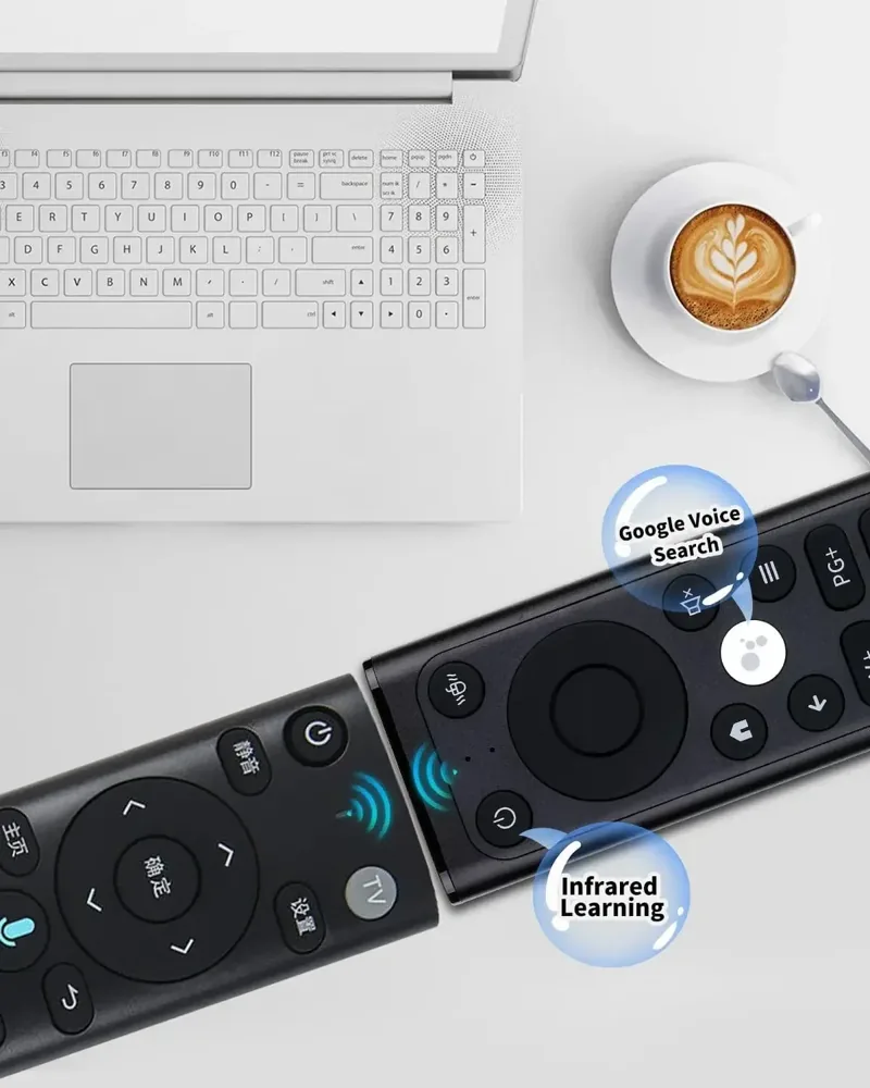 iPazzPort X9 — Air Mouse + Teclado + Voz (foto 5)
