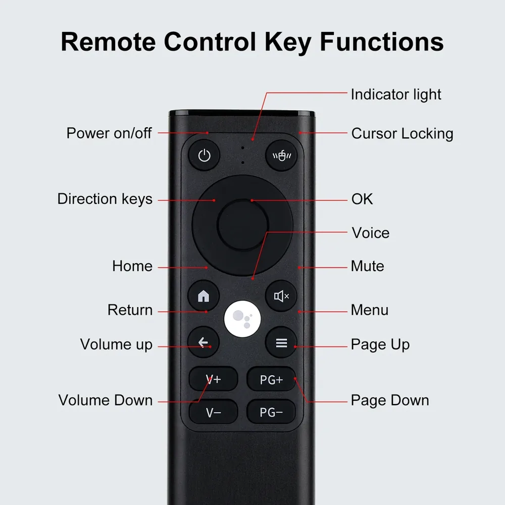 iPazzPort X9 — Air Mouse + Teclado + Voz (foto 6)