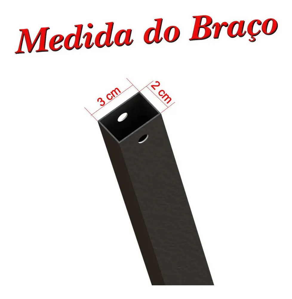 Suporte Braço Longo 90-170cm (foto 3)